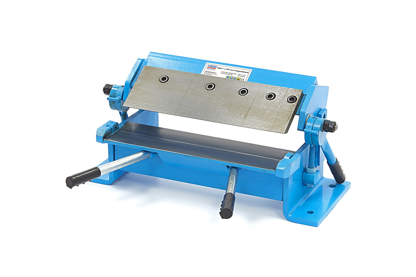 Χειροκίνητη Υδραυλική Στράντζα Τμηματική Για Δίπλωμα Λαμαρίνας 1 X 305Mm Hbm