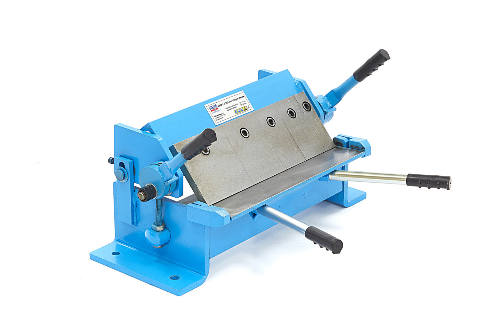 Χειροκίνητη Υδραυλική Στράντζα Τμηματική Για Δίπλωμα Λαμαρίνας 1 X 305Mm Hbm