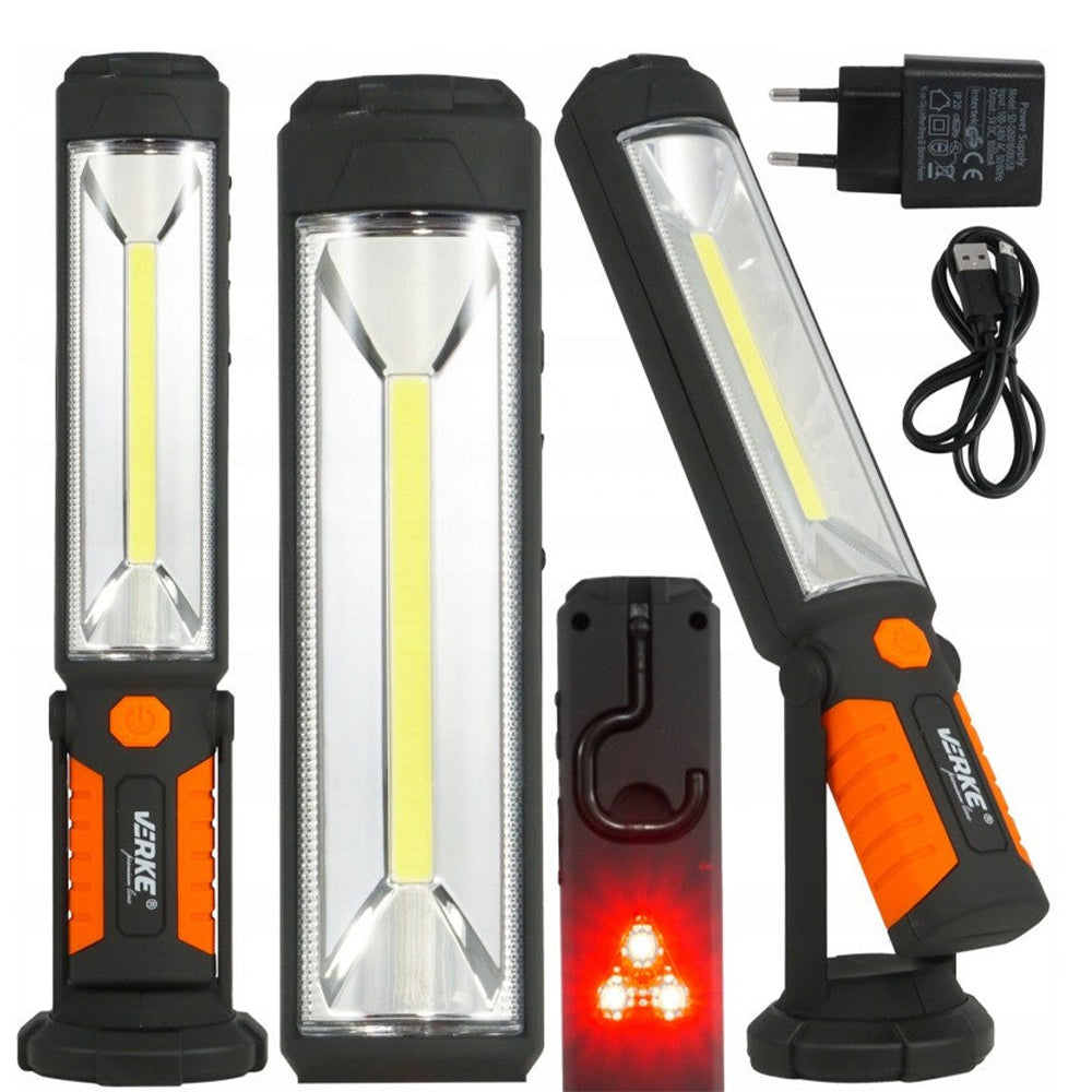 Lampa Προβολέας Εργασίας Επαναφορτιζόμενος Led Με Φωτεινότητα Έως 450Lm