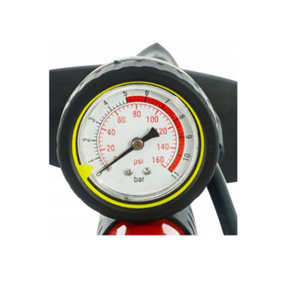 Χειροκίνητη Αντλία Αέρα Για Φούσκωμα Τροχών Με Μανόμετρο