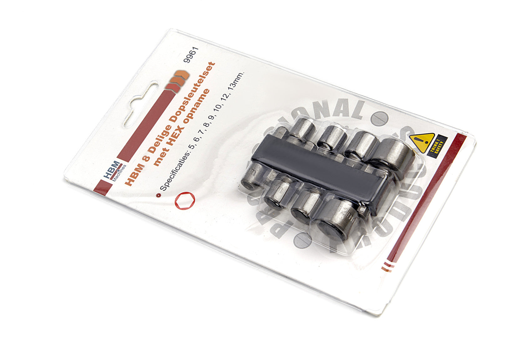 Hbm Καρυδακια Εξαγωνα Με Τσοκ 5-13Mm