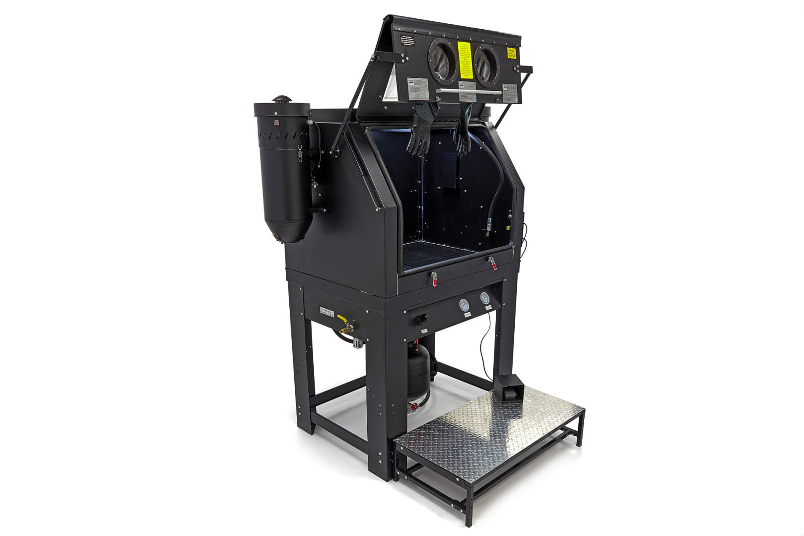 Καμπινα Αμμοβολησ Με Συστημα Κενου Και 2 Απορροφητηρεσ Sbc 990