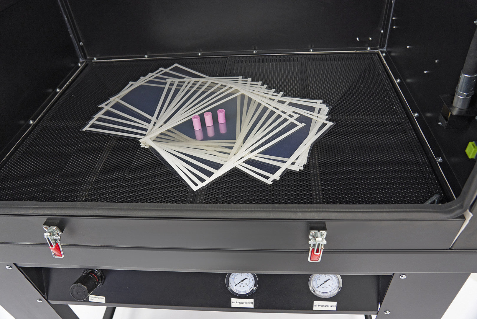 Καμπινα Αμμοβολησ Με Συστημα Κενου Και 2 Απορροφητηρεσ Sbc 990