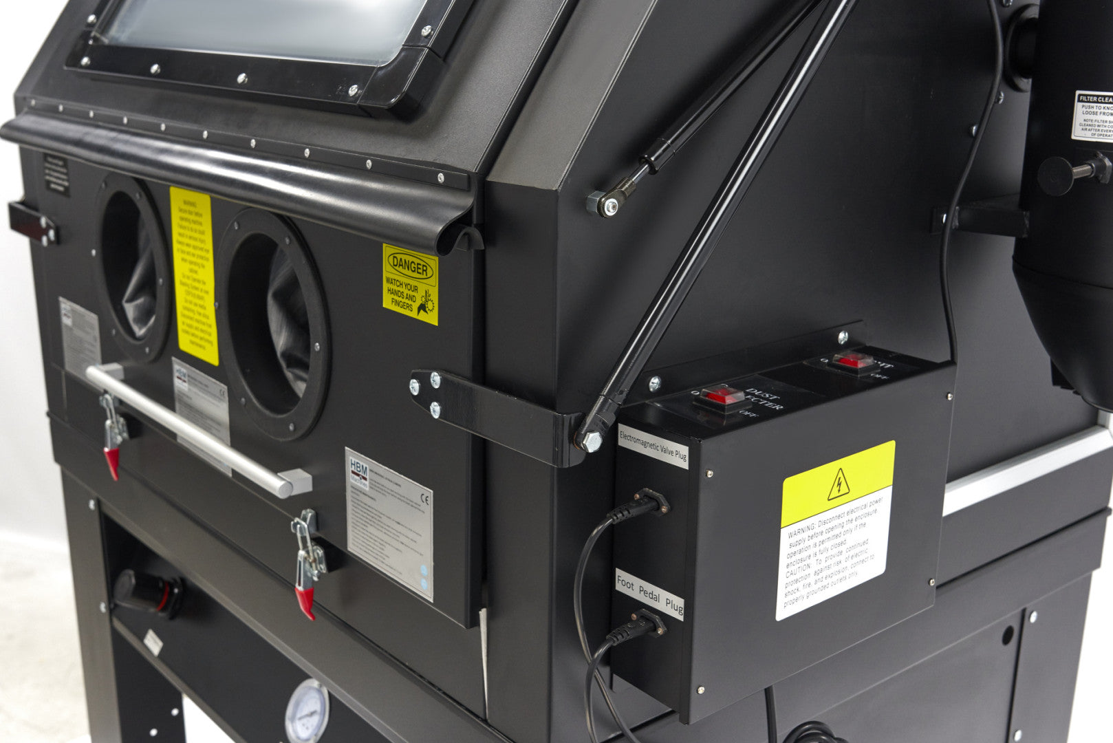 Καμπινα Αμμοβολησ Με Συστημα Κενου Και 2 Απορροφητηρεσ Sbc 990