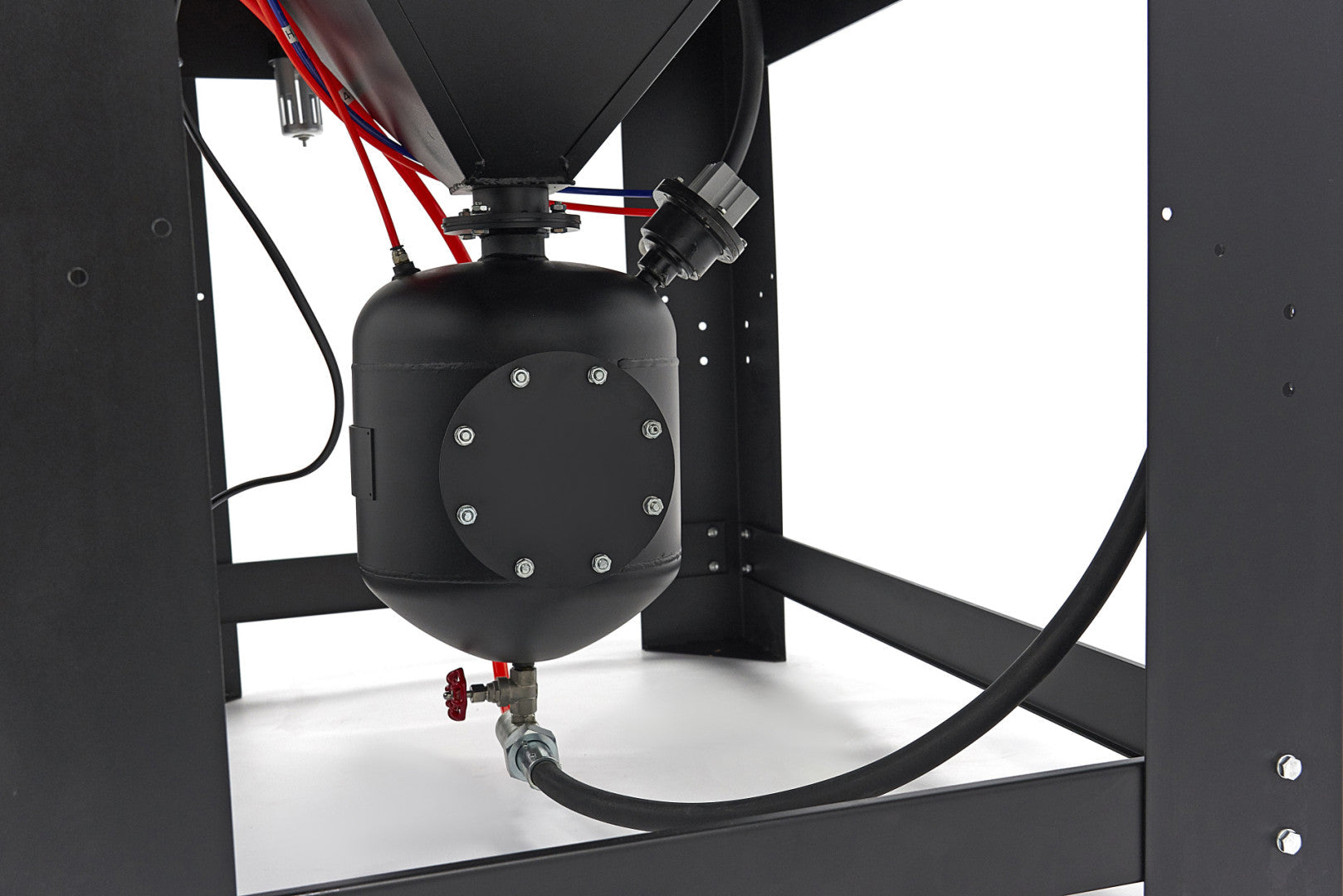 Καμπινα Αμμοβολησ Με Συστημα Κενου Και 2 Απορροφητηρεσ Sbc 990