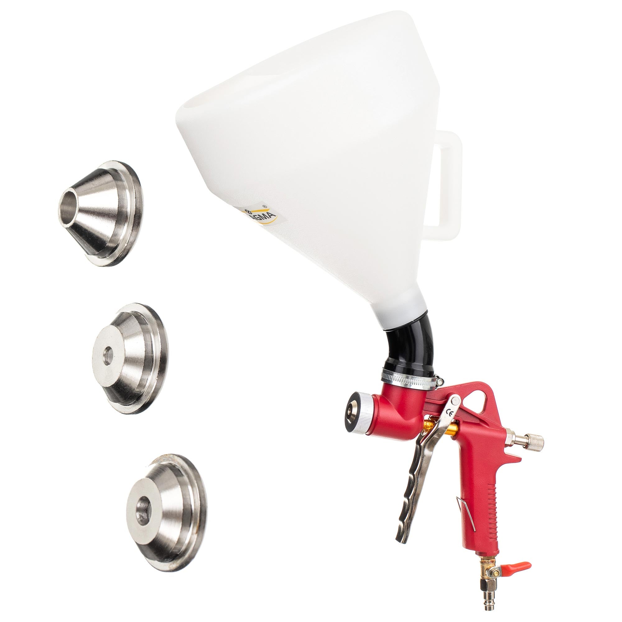 Verke V81282 Πιστόλι Βαφής Αέρος Άνω Δοχείου