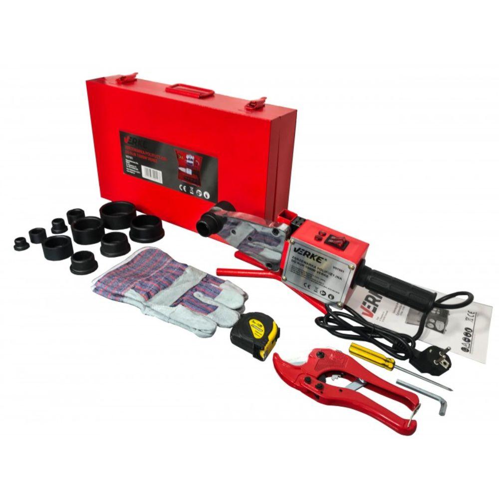 Συσκευή Θερμοκόλλησης - Συγκόλλησης Πλαστικών Υδραυλικών Σωλήνων PVC PPR 20-63mm