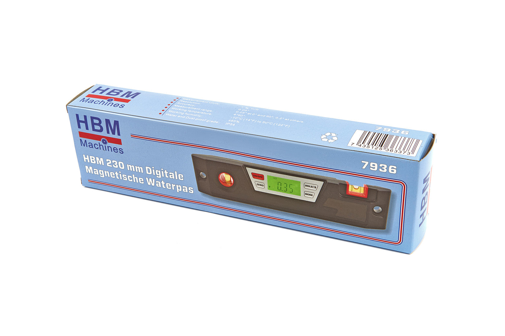 Ψηφιακο Μαγνητικο Αλφαδι 230Mm Hbm