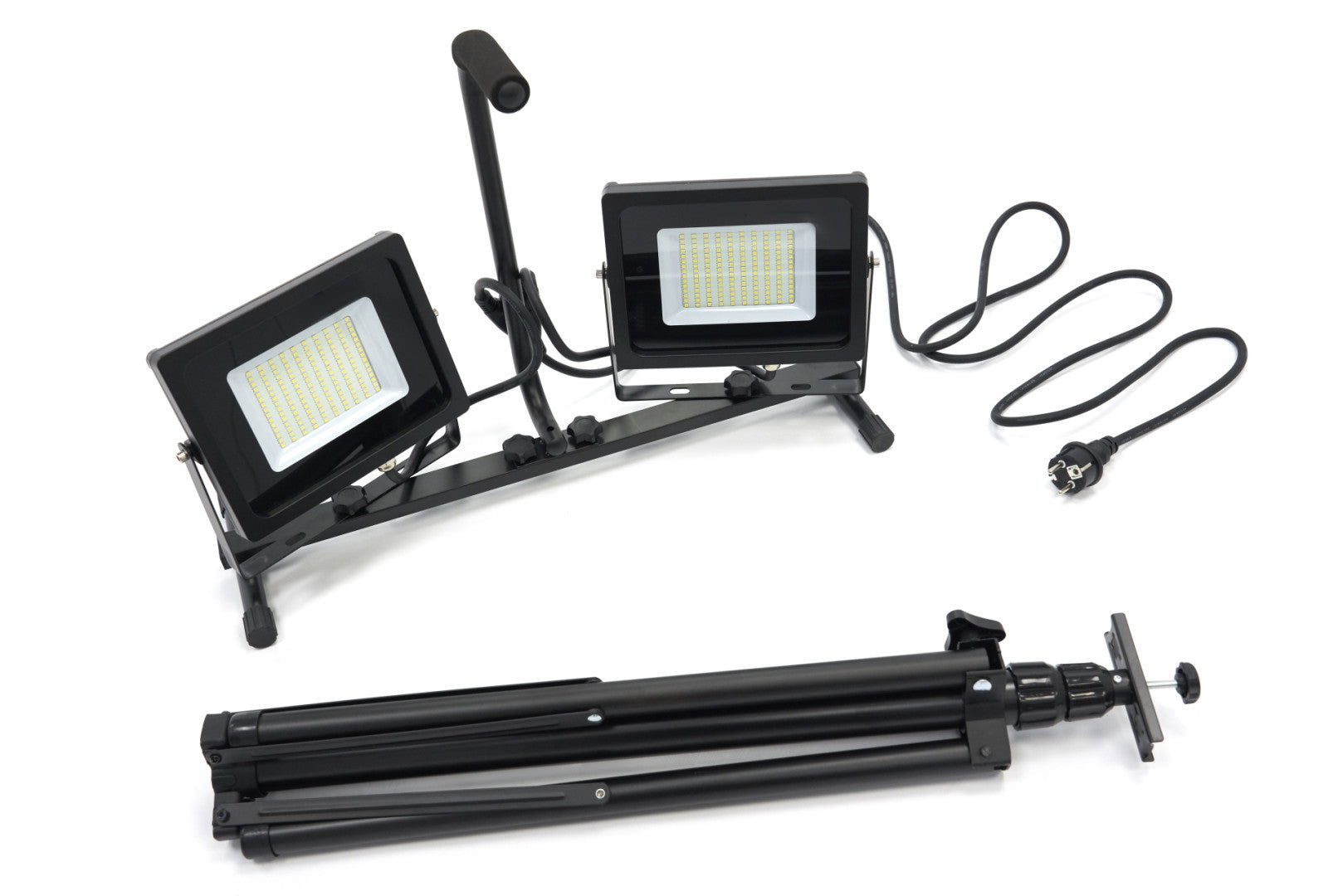 Προβολεασ Led Με Τριποδο 2X50W 2X4000 Lumen