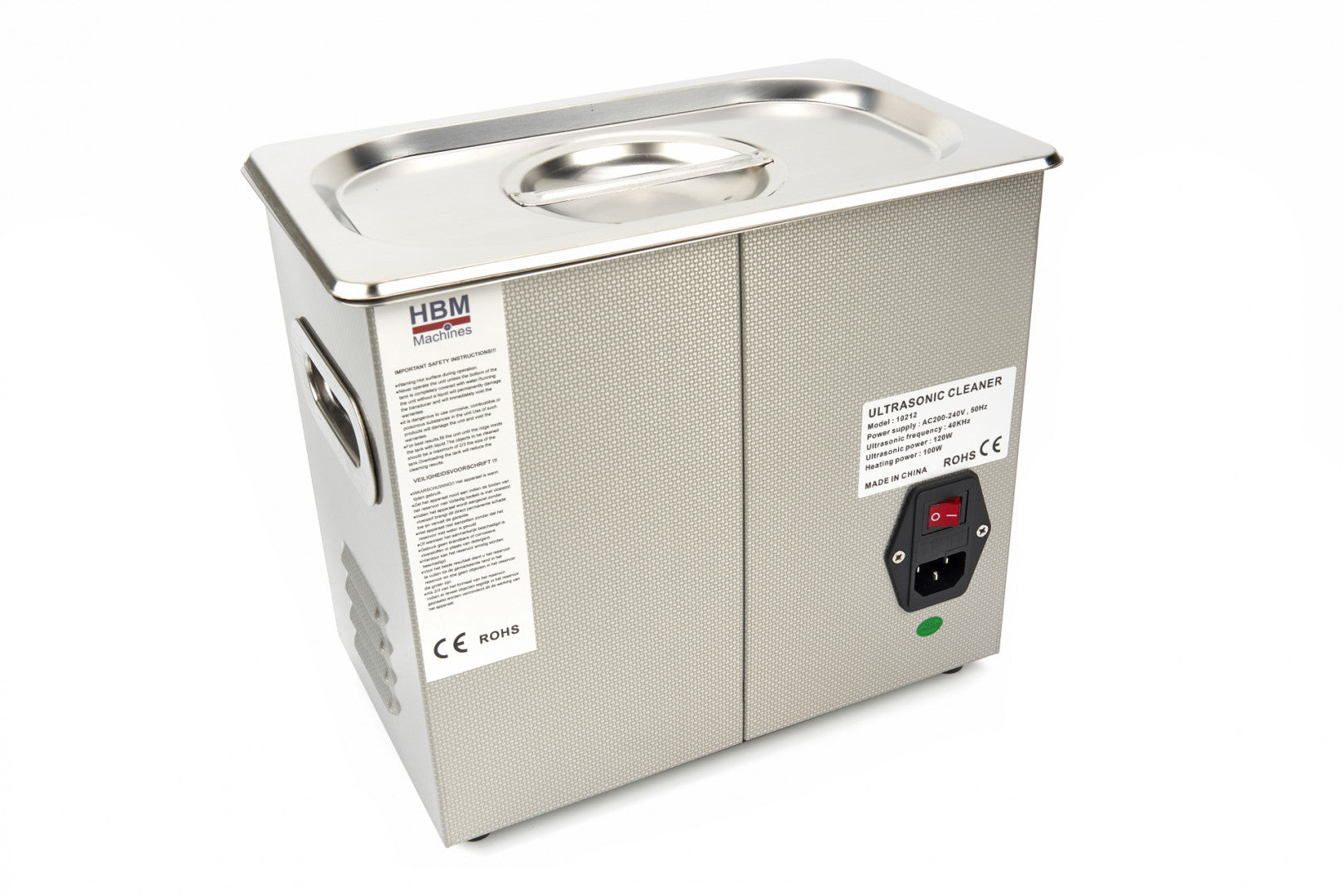 Συσκευή Καθαρισμού Με Υπερήχους, 3.2L