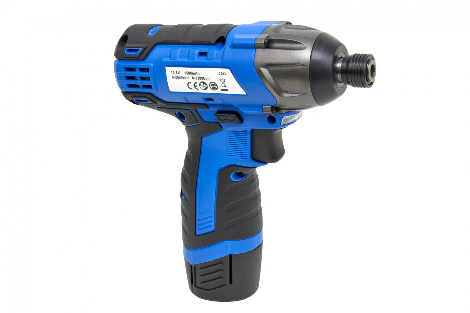 Μηχάνημα Βιδώματος 1/4 Hex, 90Nm, Με 2 Μπαταρίες 10.8V 1500Mah Hbm