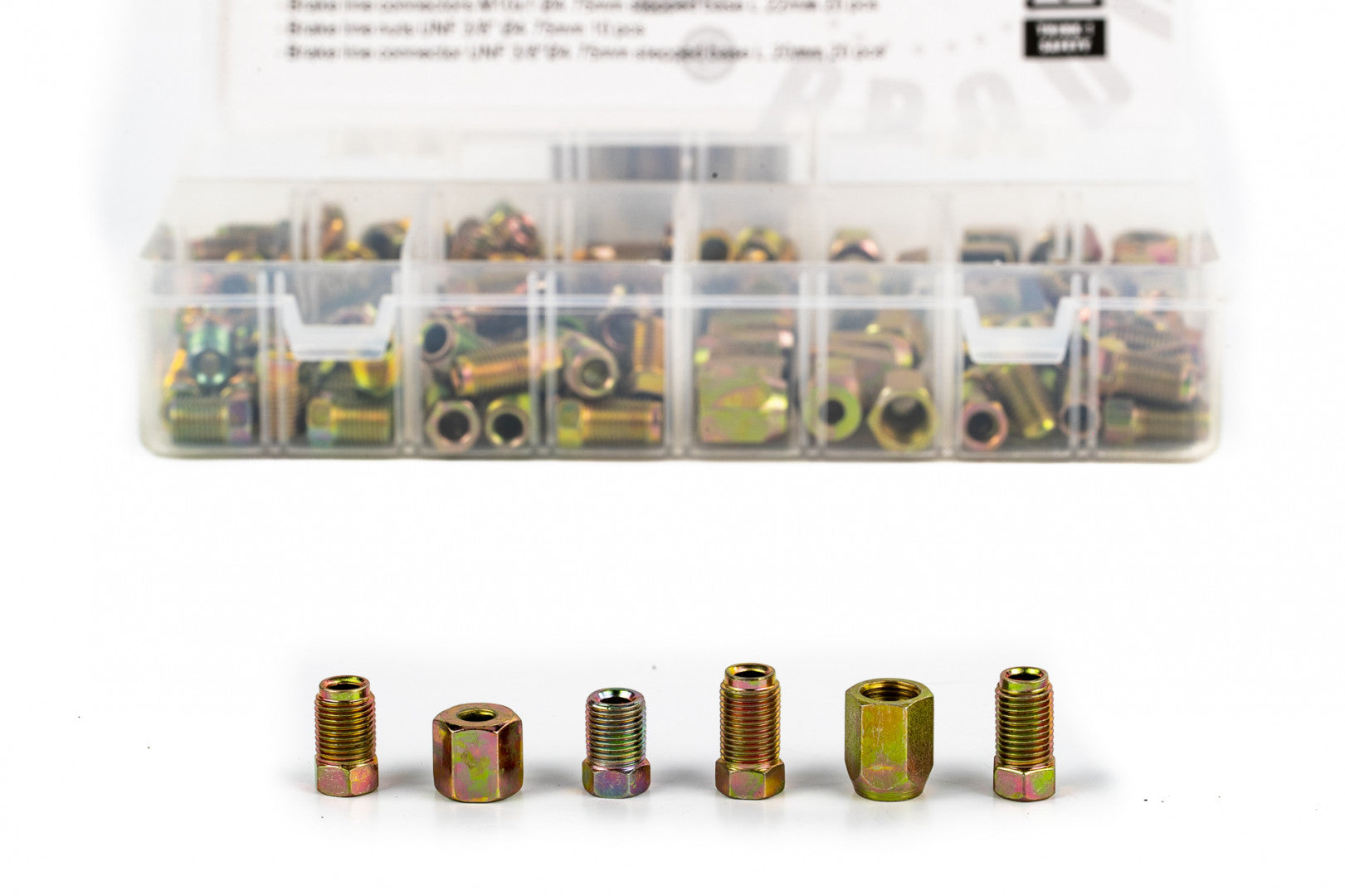 Σετ 135 Συνδεσμων Και Ρακορ Για Σωληνεσ Φρενων Hbm