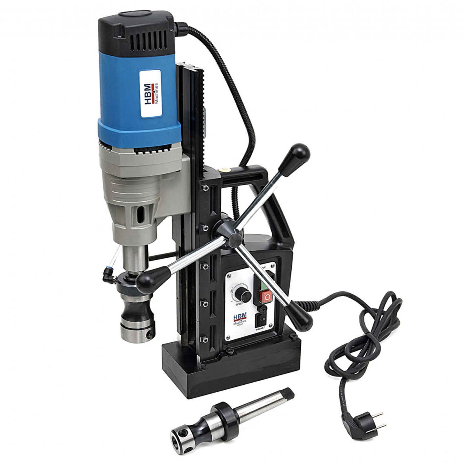 Μαγνητικό Δράπανο 80Mm Με Ρυθμιζόμενες Στροφές Hbm