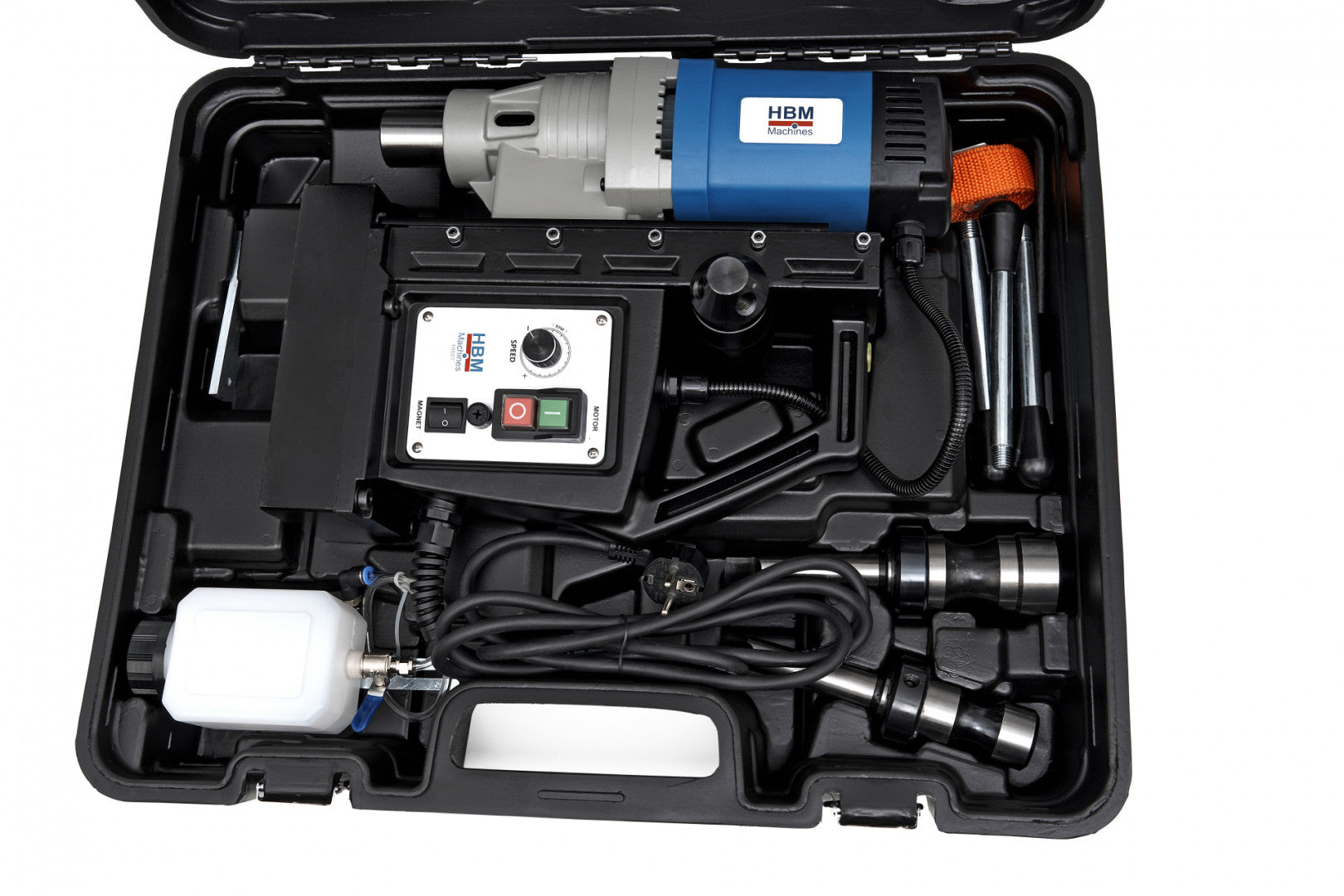 Μαγνητικό Δράπανο 80Mm Με Ρυθμιζόμενες Στροφές Hbm