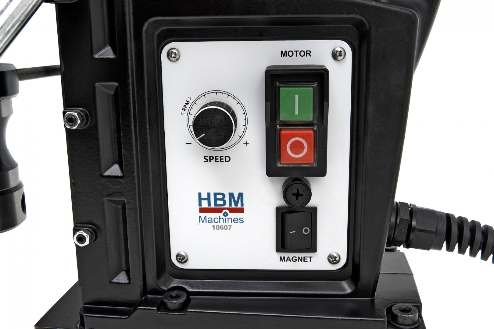 Μαγνητικό Δράπανο 80Mm Με Ρυθμιζόμενες Στροφές Hbm