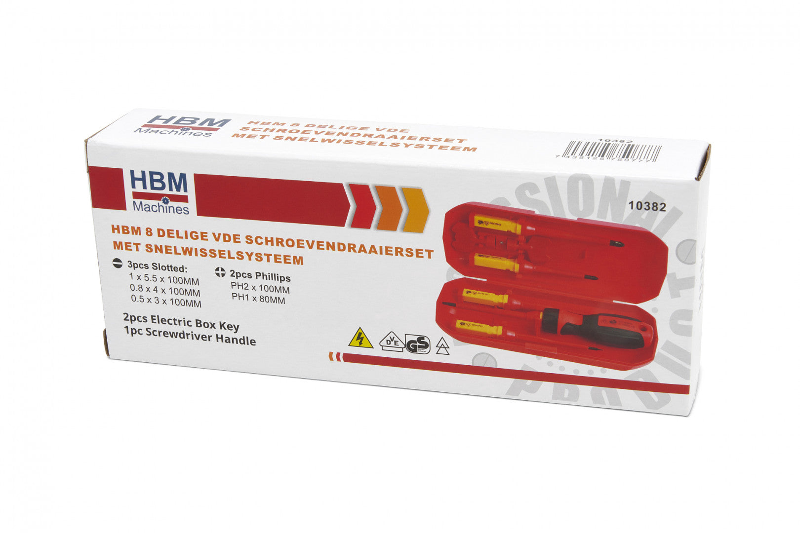 Hbm Machines Σετ Κατσαβίδια Ηλεκτρολόγου Vde