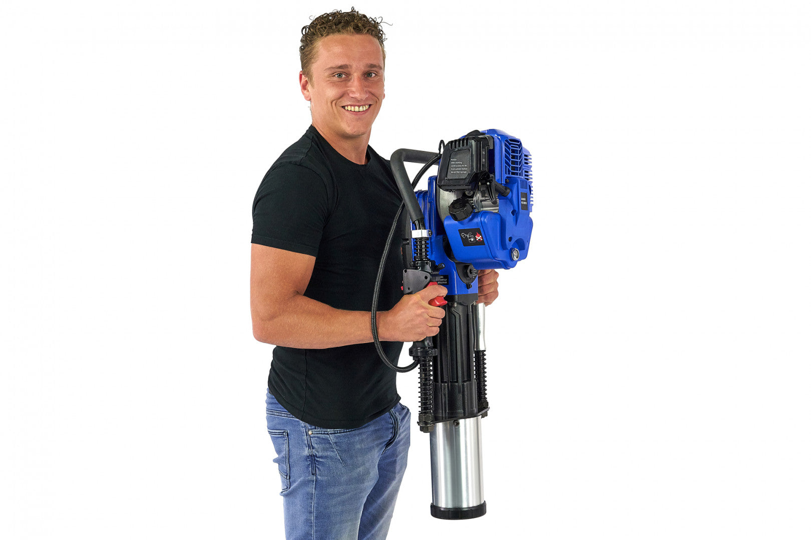 Συσκευη Καρφωματοσ Στυλων Με Κινητηρα Βενζινησ 52Cm³ 2Cp Hbm