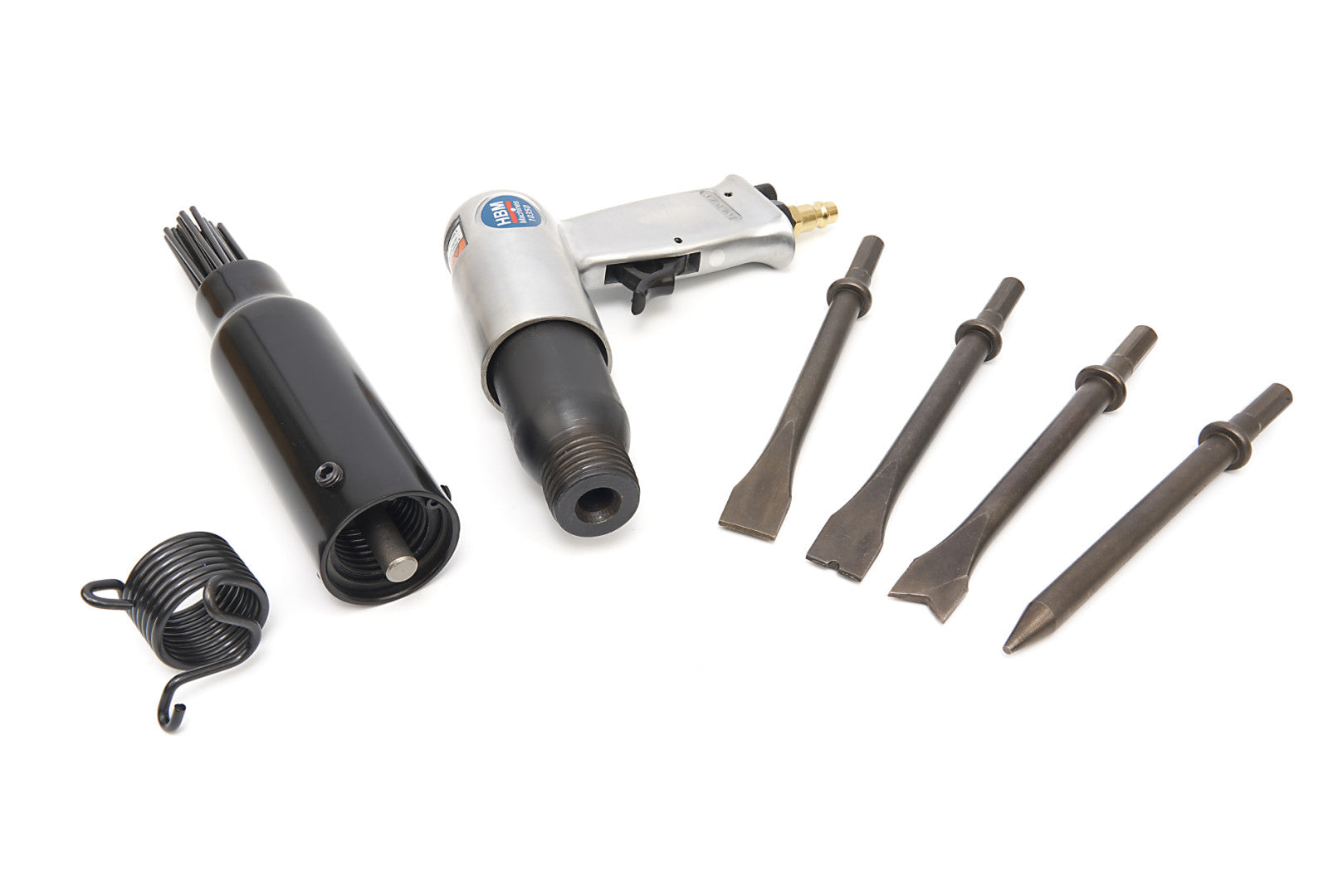 Hbm Σετ Αεροκοπιδο Με Ματσακονι Για Αφαιρεση Σκουριασ Και Χρωματοσ 2 Σε 1