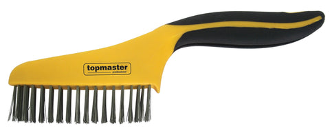 Ανοξείδωτη Συρματόβουρτσα 4x16 TOPMASTER