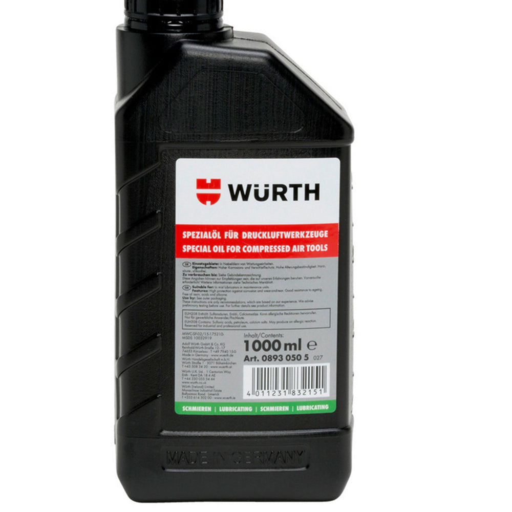 Ειδικο Λαδι Για Εργαλεια Αεροσ 1L Wurth