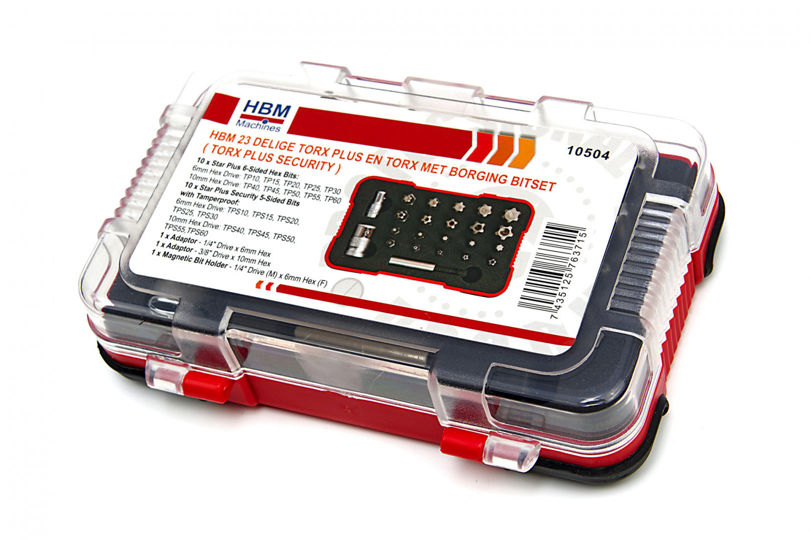 Σετ Μυτεσ Torx- Torx Plus- Torx Security 23Tmx Hbm Machines Ολλανδια