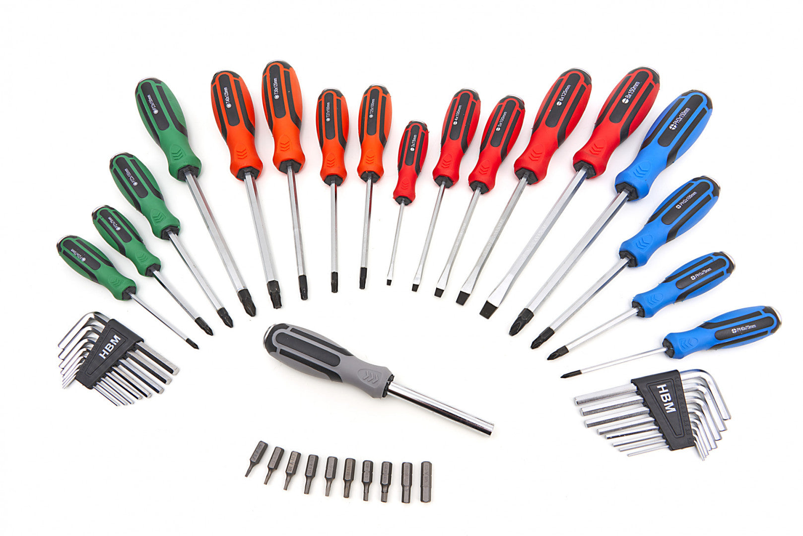 Hbm Σετ Μαγνητικα Κατσαβιδια 44Τμχ