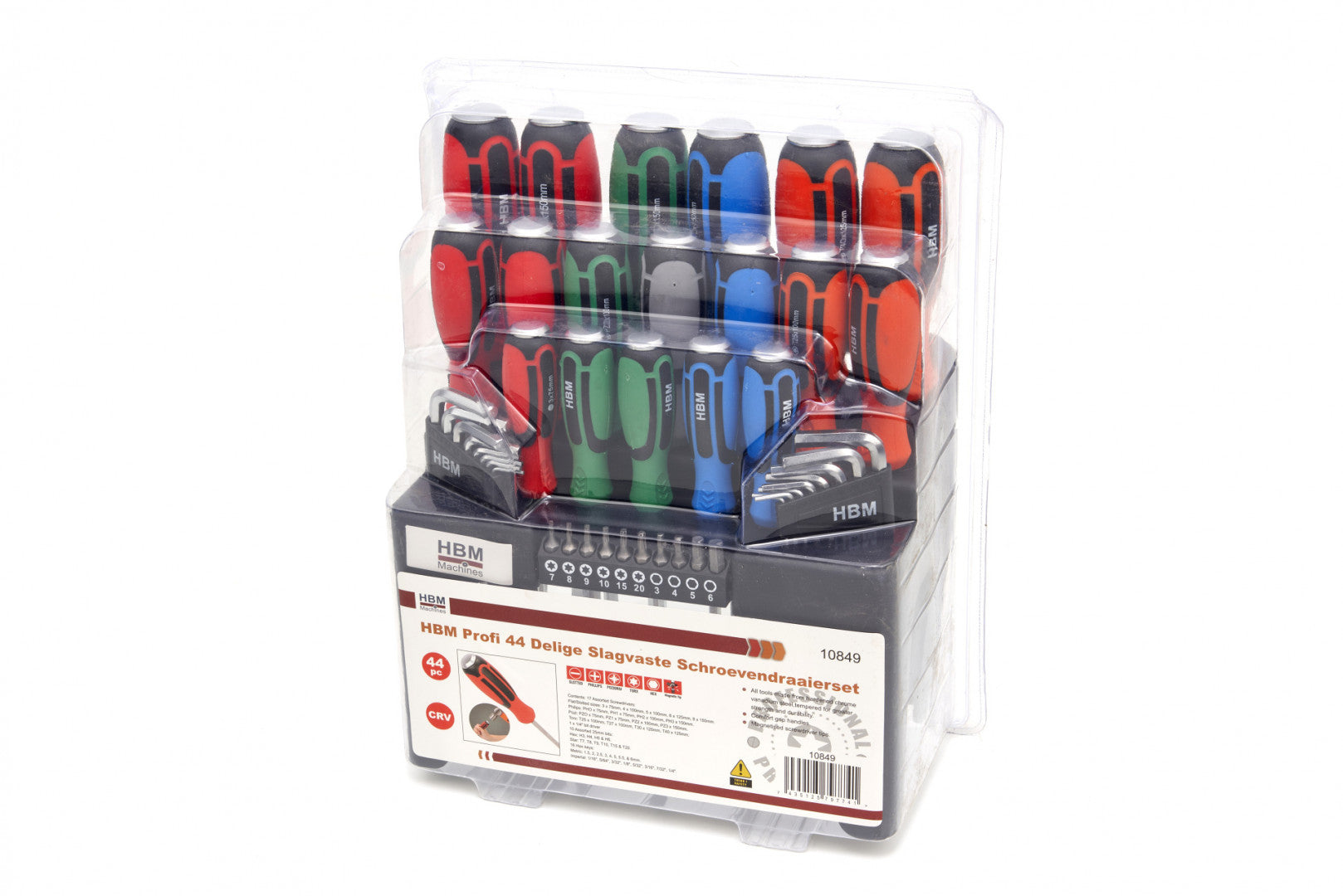 Hbm Σετ Μαγνητικα Κατσαβιδια 44Τμχ