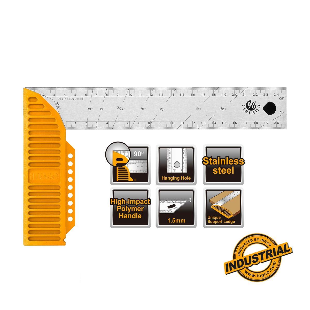 Γωνιά Μαραγκών 300/40mm INGCO