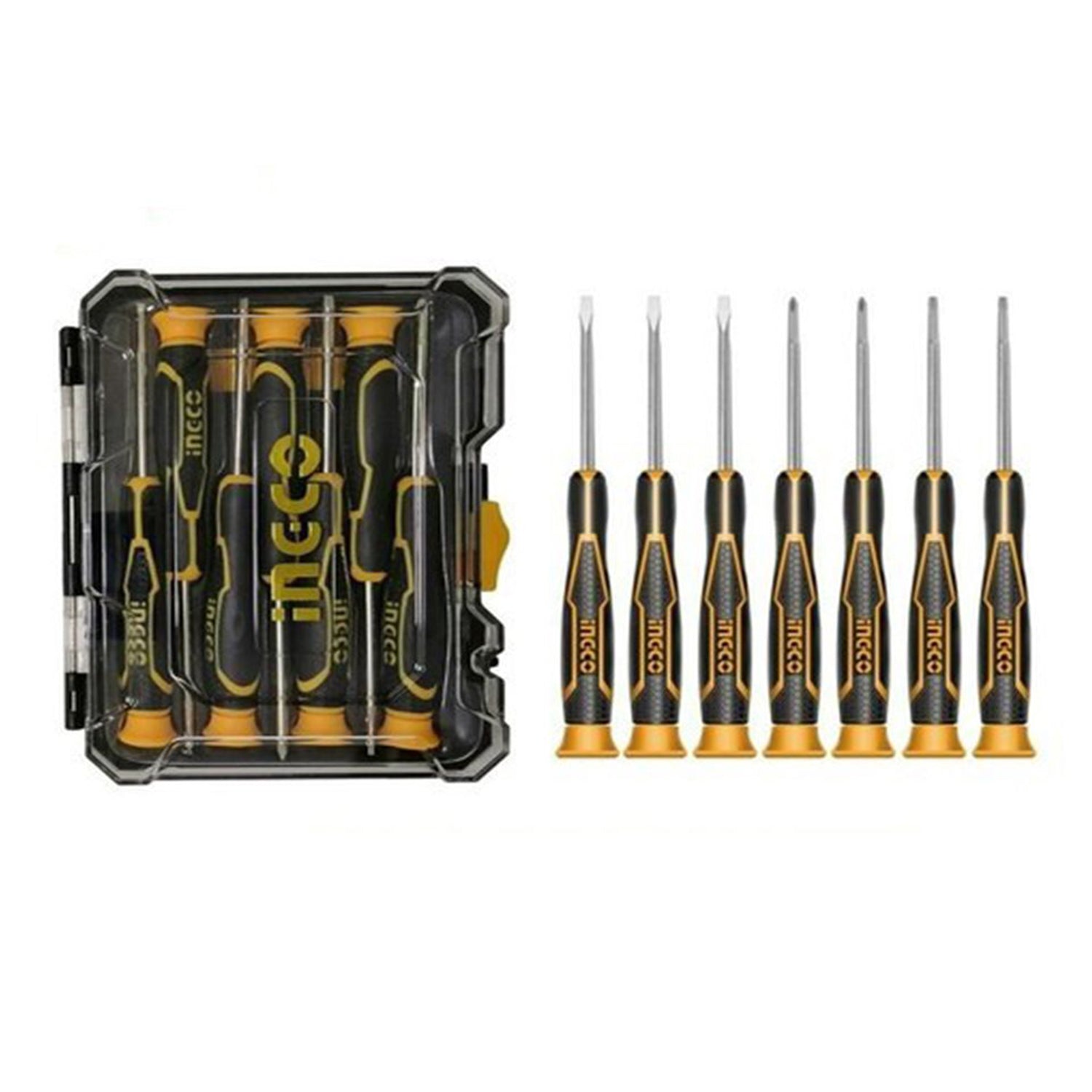 Σετ Κατσαβιδια Ακριβειασ 7Τμχ Ingco