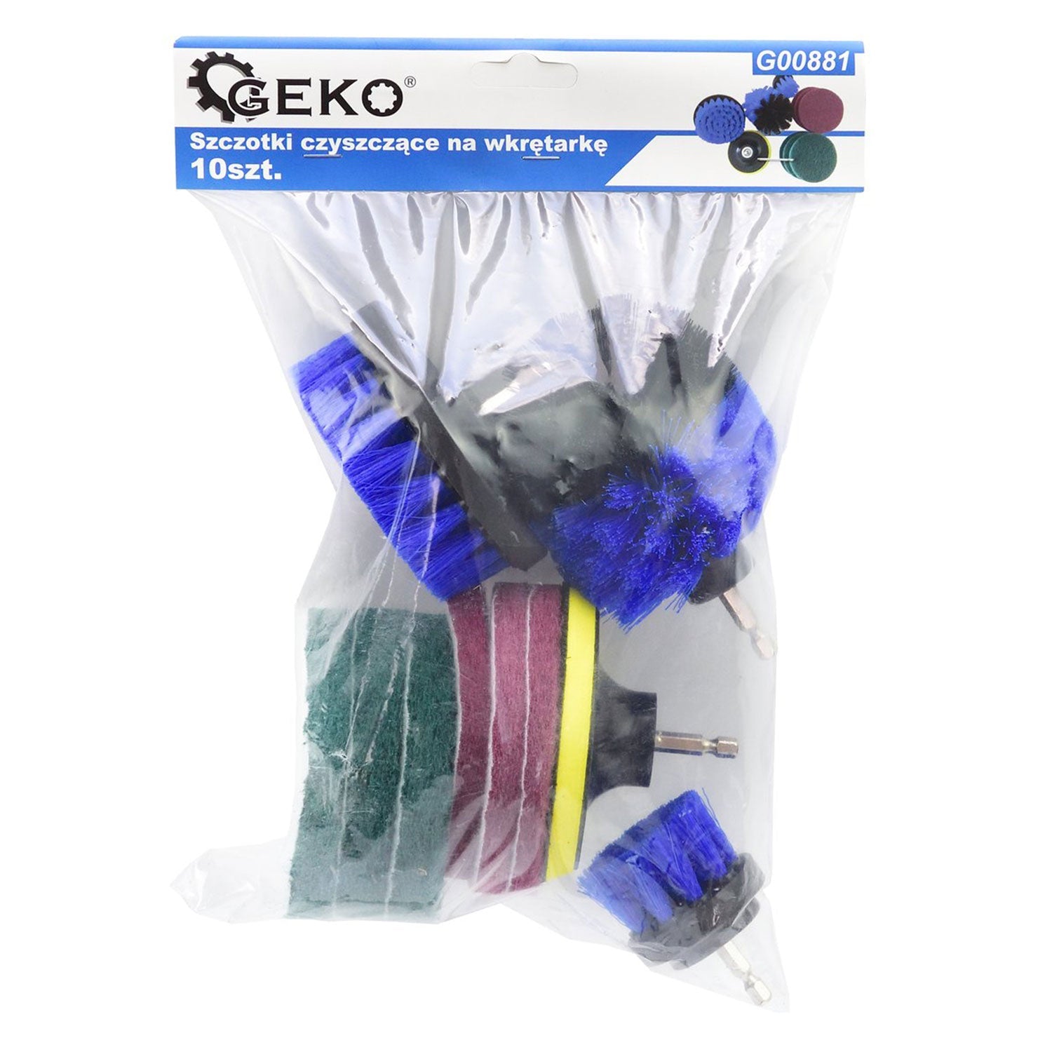 Geko G00881 Σετ Γυαλίσματος 10Τμχ