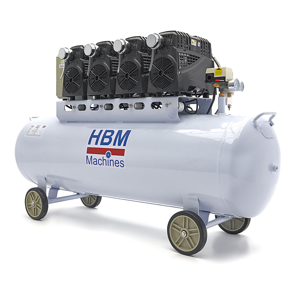 Κομπρεσερ Αεροσ-Αεροσυμπιεστησ Χαμηλου Θορυβου Χωρισ Λαδι Sgs 200L 10Kpa Hbm Machines Ολλανδια