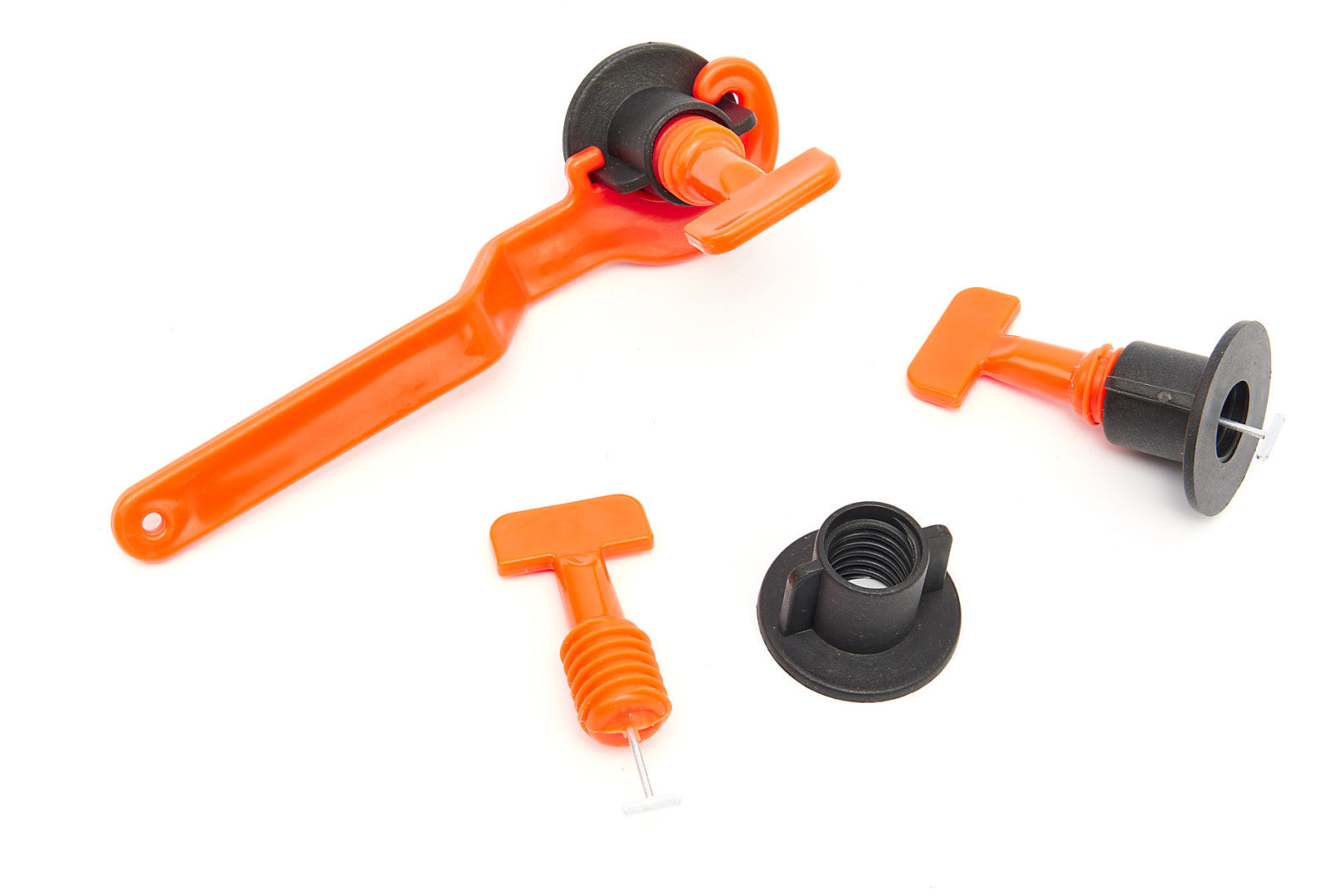 Σετ Επαναχρησιμοποιουμενα Στοιχεια Με Κλειδι Για Επιπεδωση Και Ευθυγραμμιση Πλακιδιων Gresie Και Faianta 50 Τεμαχια Hbm