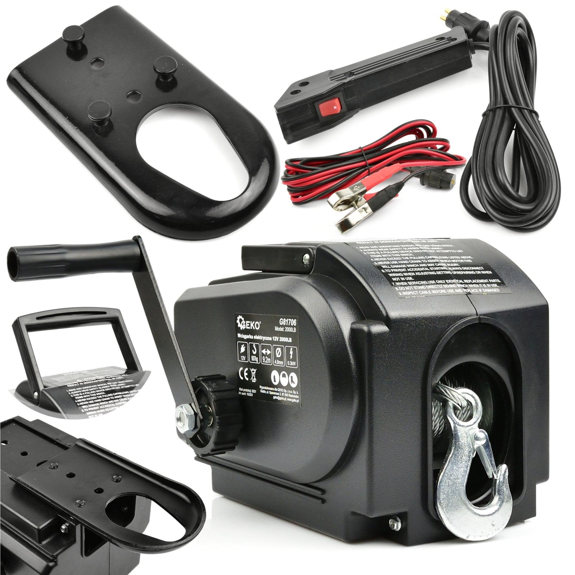 Ηλεκτρικός Εργάτης Φορητός 12V 907kg