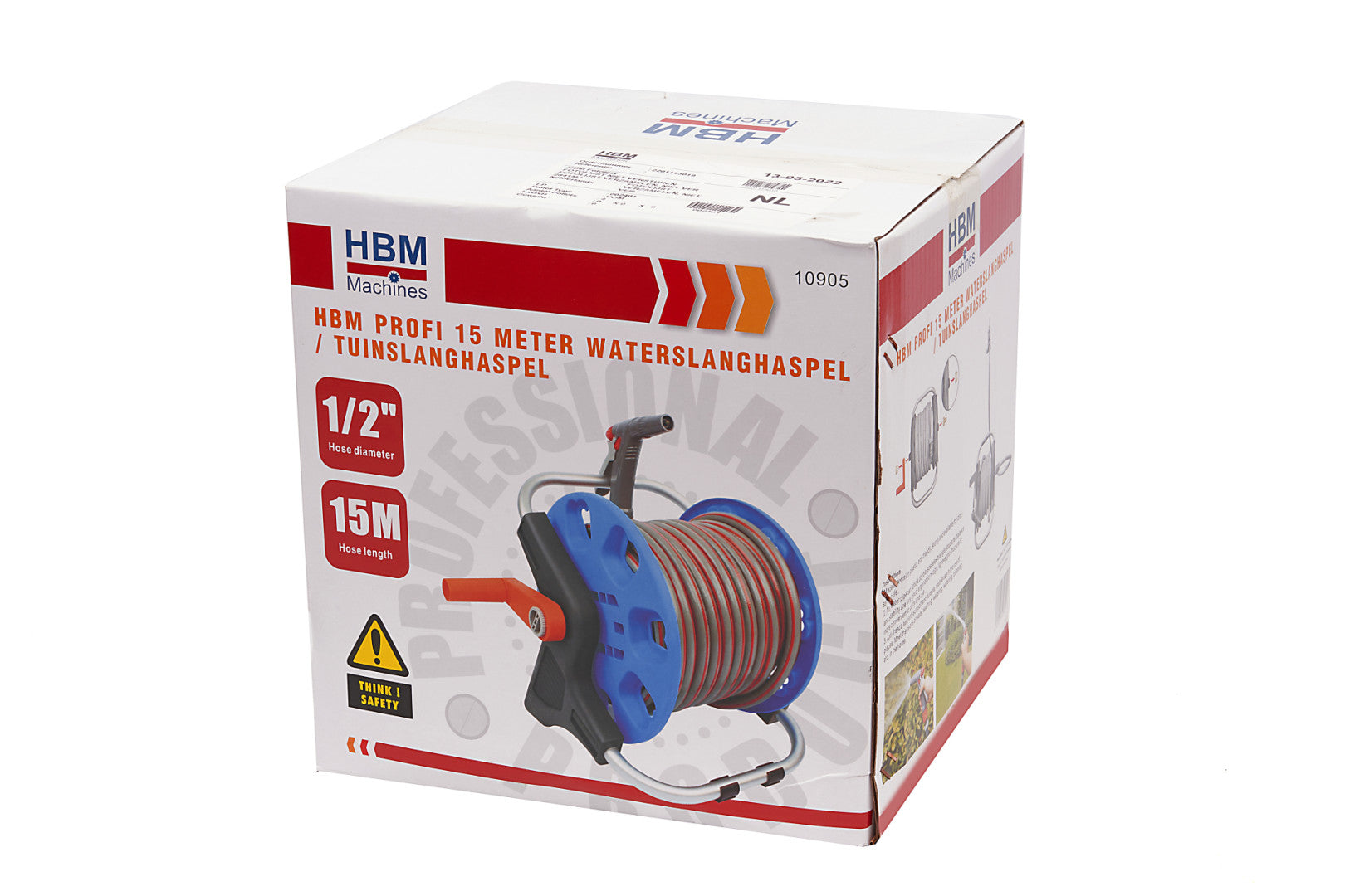 Ανέμη Ποτίσματος Με Λάστιχο 15m HBM