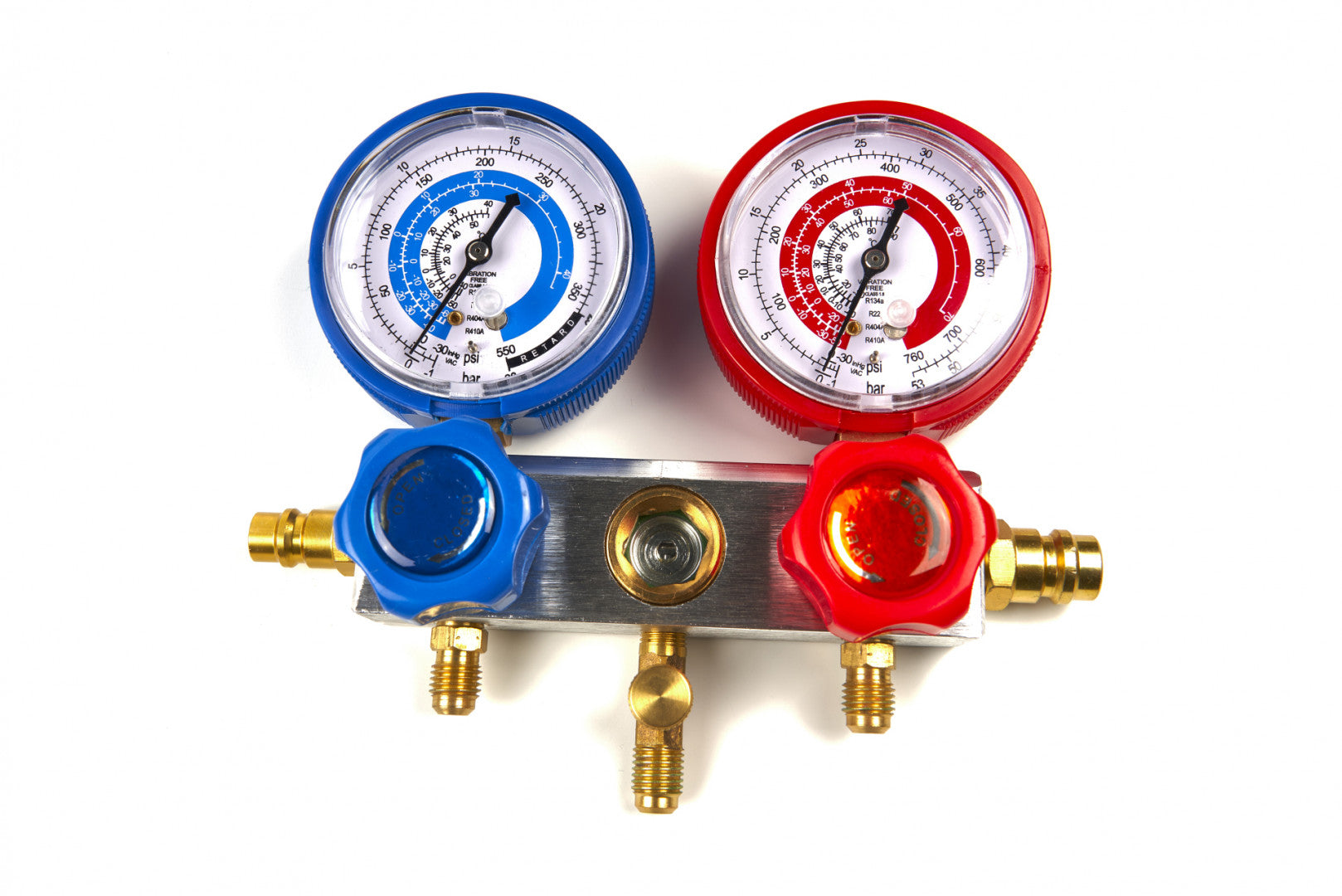 Αντλία Κενού 1 Σταδίου Με Σετ Μανομέτρων 2 Θυρών 85L/Min HBM