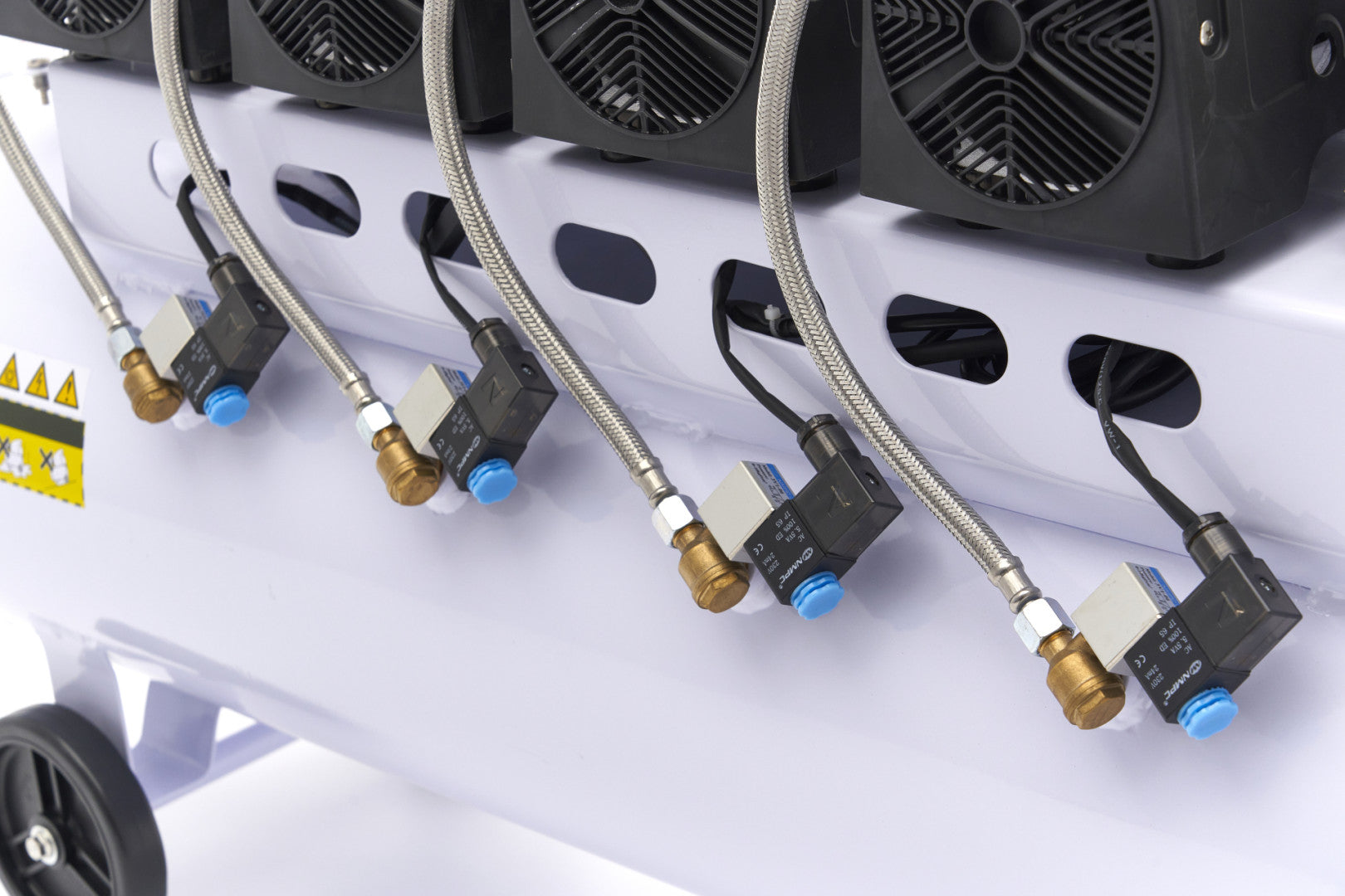 Κομπρεσερ Αεροσ-Αεροσυμπιεστησ Χαμηλου Θορυβου Χωρισ Λαδι 120L 10Kpa Hbm Machines Ολλανδια