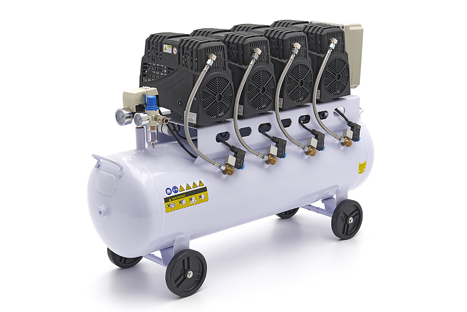 Κομπρεσερ Αεροσ-Αεροσυμπιεστησ Χαμηλου Θορυβου Χωρισ Λαδι 120L 10Kpa Hbm Machines Ολλανδια