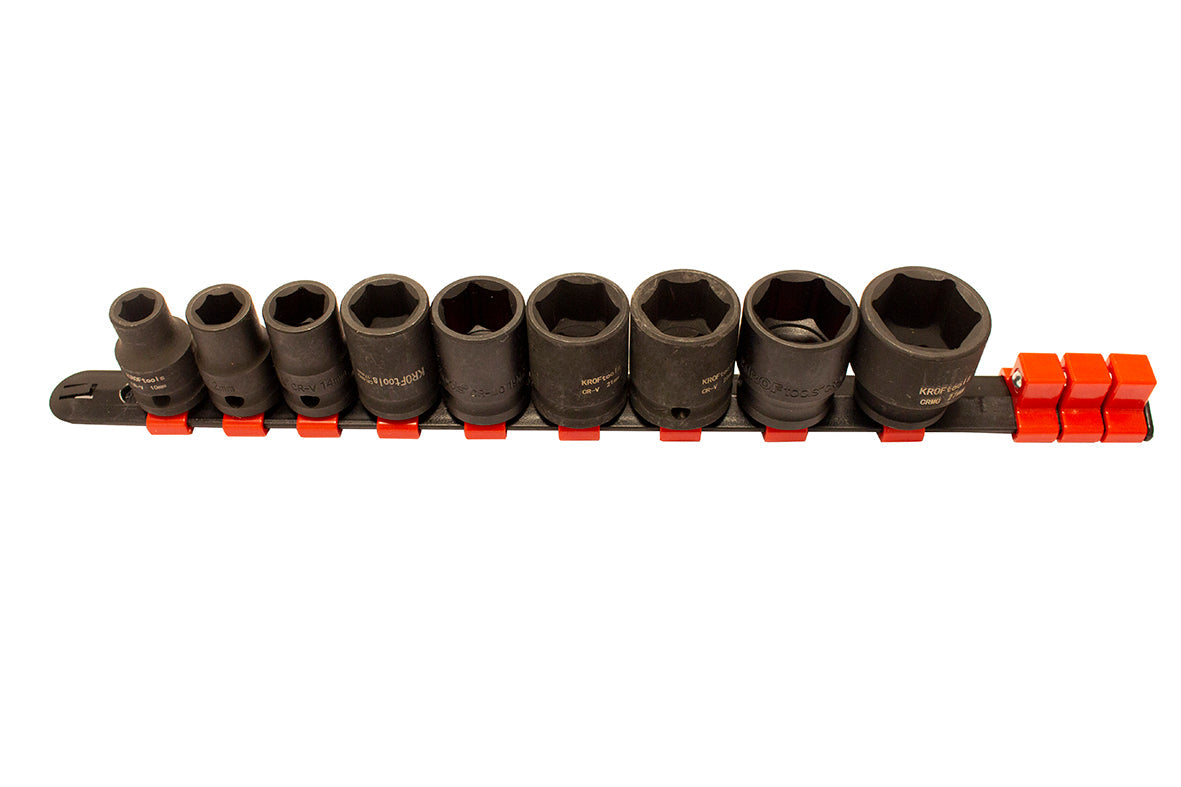 Σετ Καρυδακια Impact/Κρουστικα 1/2" 10-27Μμ 9 Τμχ Κroftools