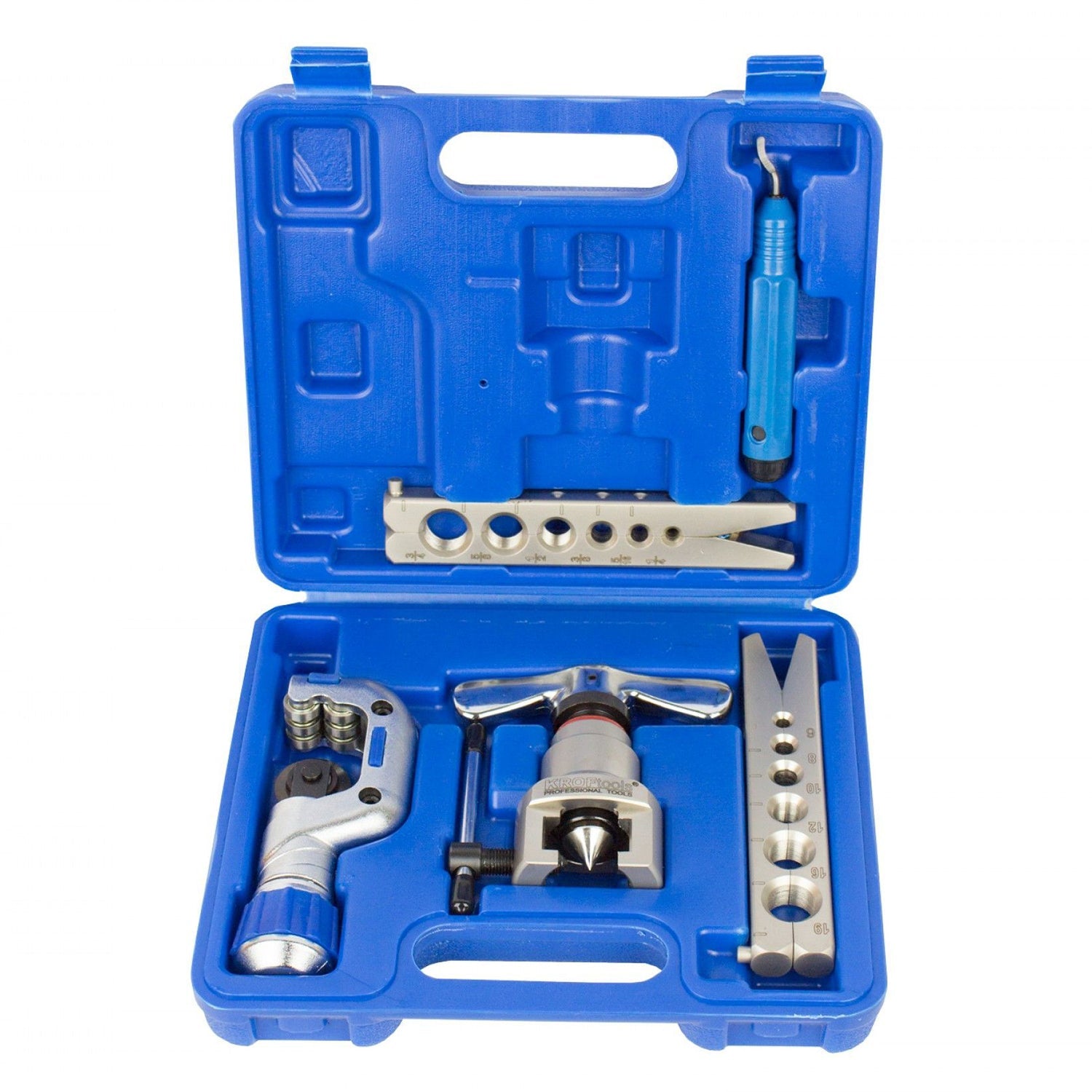Επαγγελματικό Σετ Διαμόρφωσης Και Κοπής Σωλήνων Από Χαλκό, Αλουμίνιο Και Ορείχαλκο, Kroftools