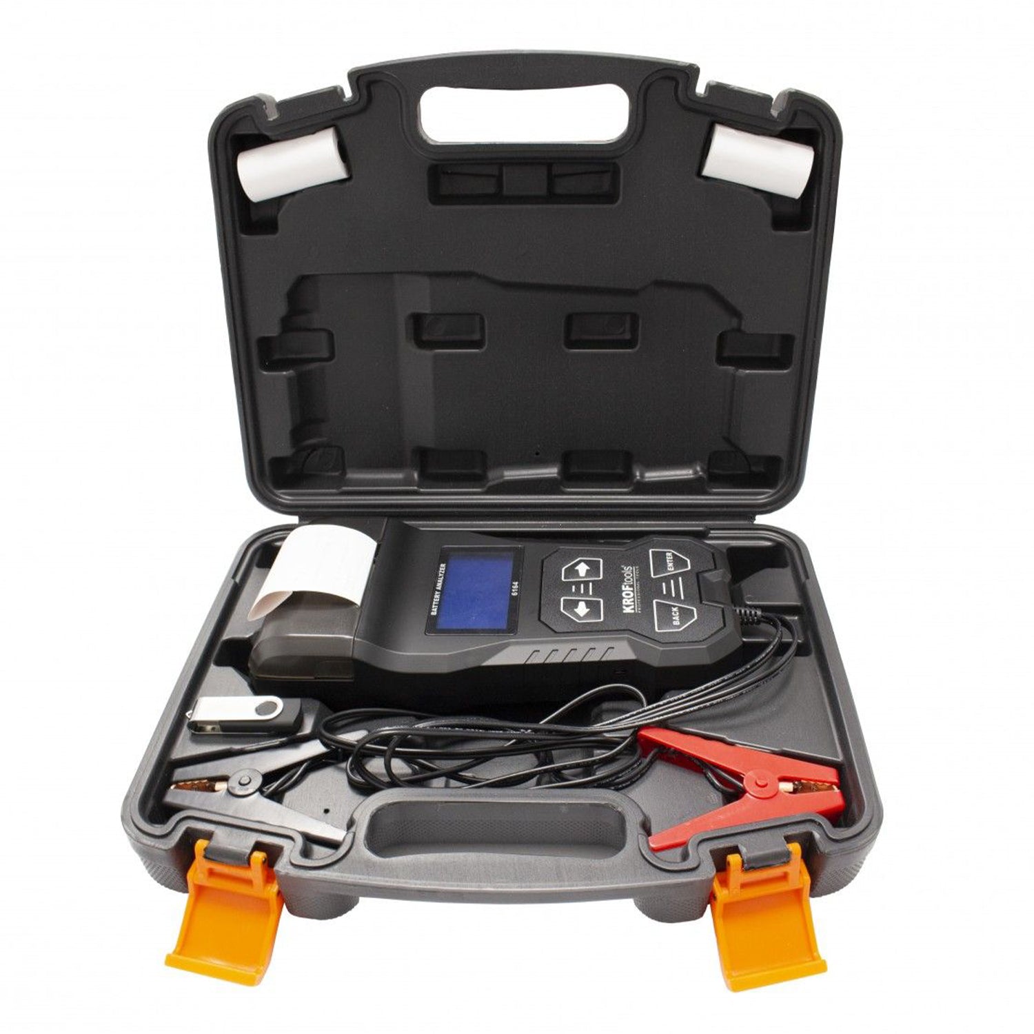 Διαγνωστικο Μπαταριασ Αυτοκινητου Με Εκτυπωτη 6-12V 12-24V Kroftools