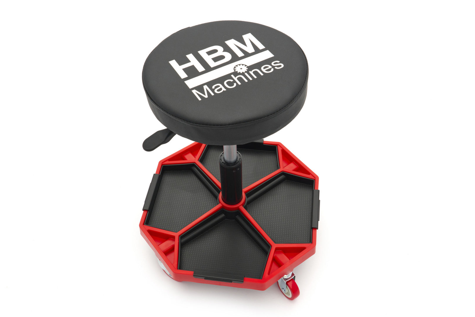 Κάθισμα Μηχανικού Αυτοκινήτων Με Ρύθμιση Ύψους Και Αποθηκευτικό Χώρο Για Εργαλεία, Hbm