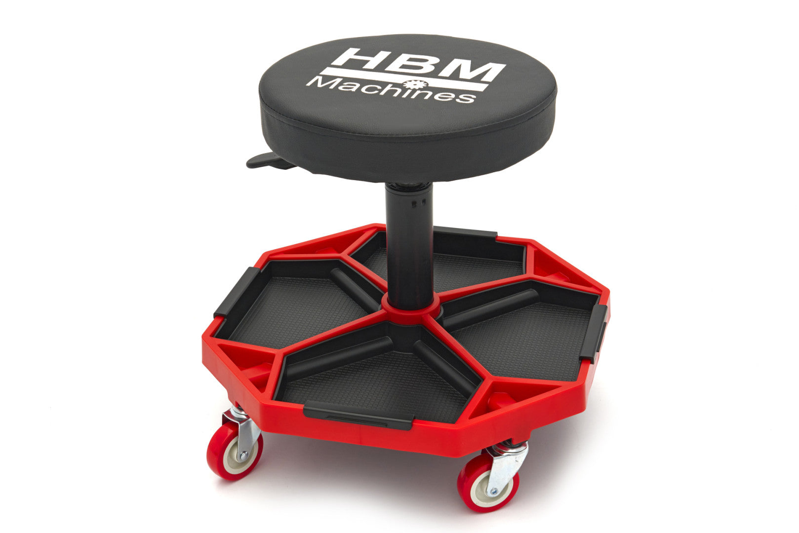 Κάθισμα Μηχανικού Αυτοκινήτων Με Ρύθμιση Ύψους Και Αποθηκευτικό Χώρο Για Εργαλεία, Hbm