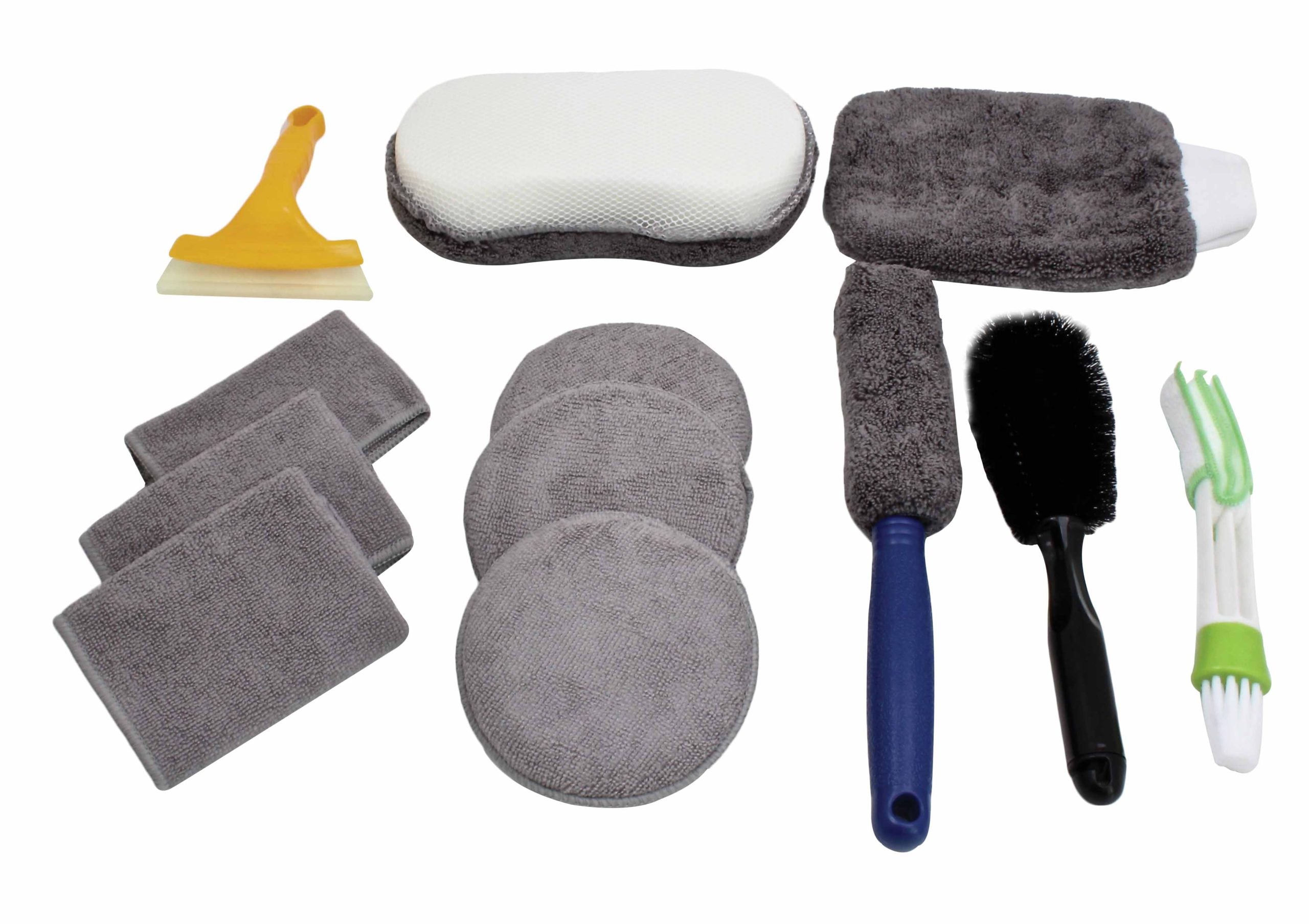 Σετ Καθαρισμου Και Περιποιησησ Αυτοκινητου 12 Τεμαχια