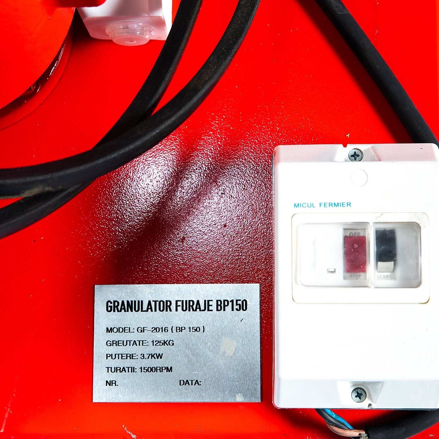 Γρανουλοποιητής Ζωοτροφών 150Kg/H, Ισχύς 3.7Kw, Χωρίς Κινητήρα