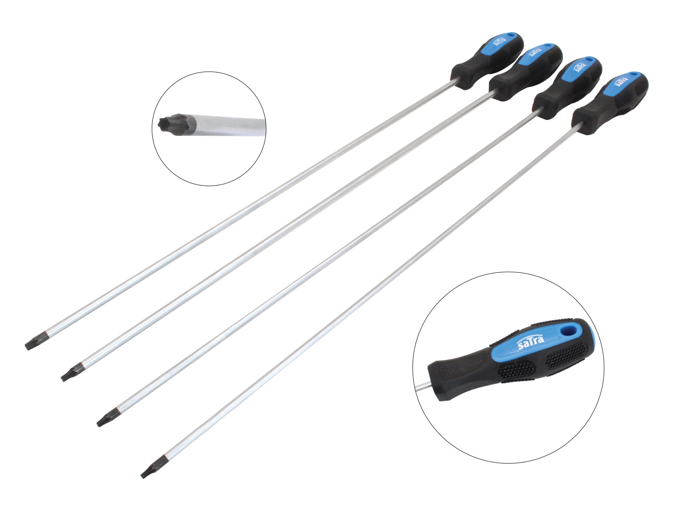 Κατσαβιδια Torx 450Mm Εξτρα Μακρια Σετ 4Τμχ