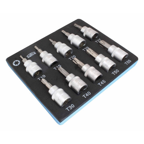Καρυδάκια με Μύτες Torx 3/8