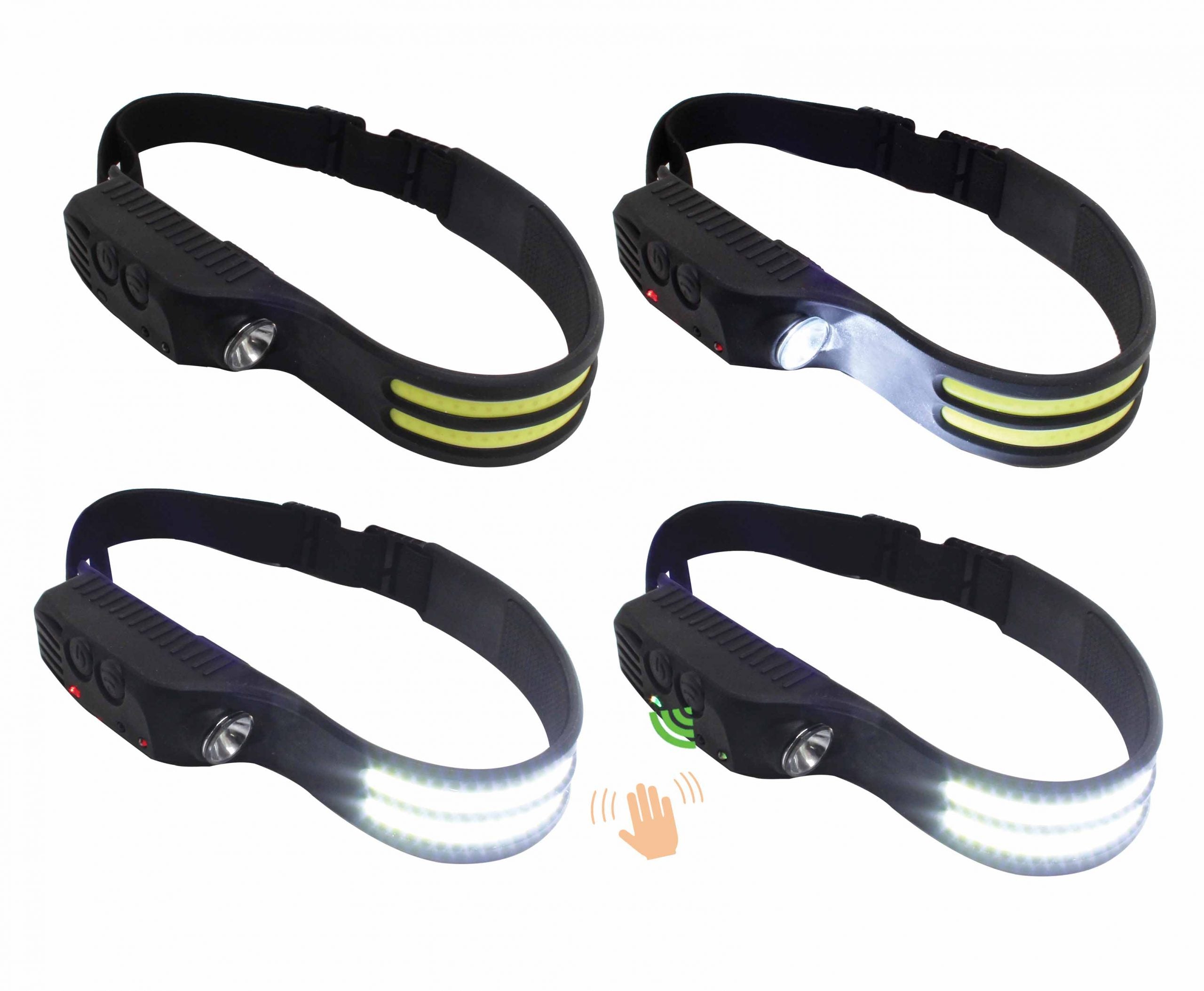 Φακός Κεφαλής Led Cob 3-5w 350Lm Με Αισθητήρα Κίνησης SATRA