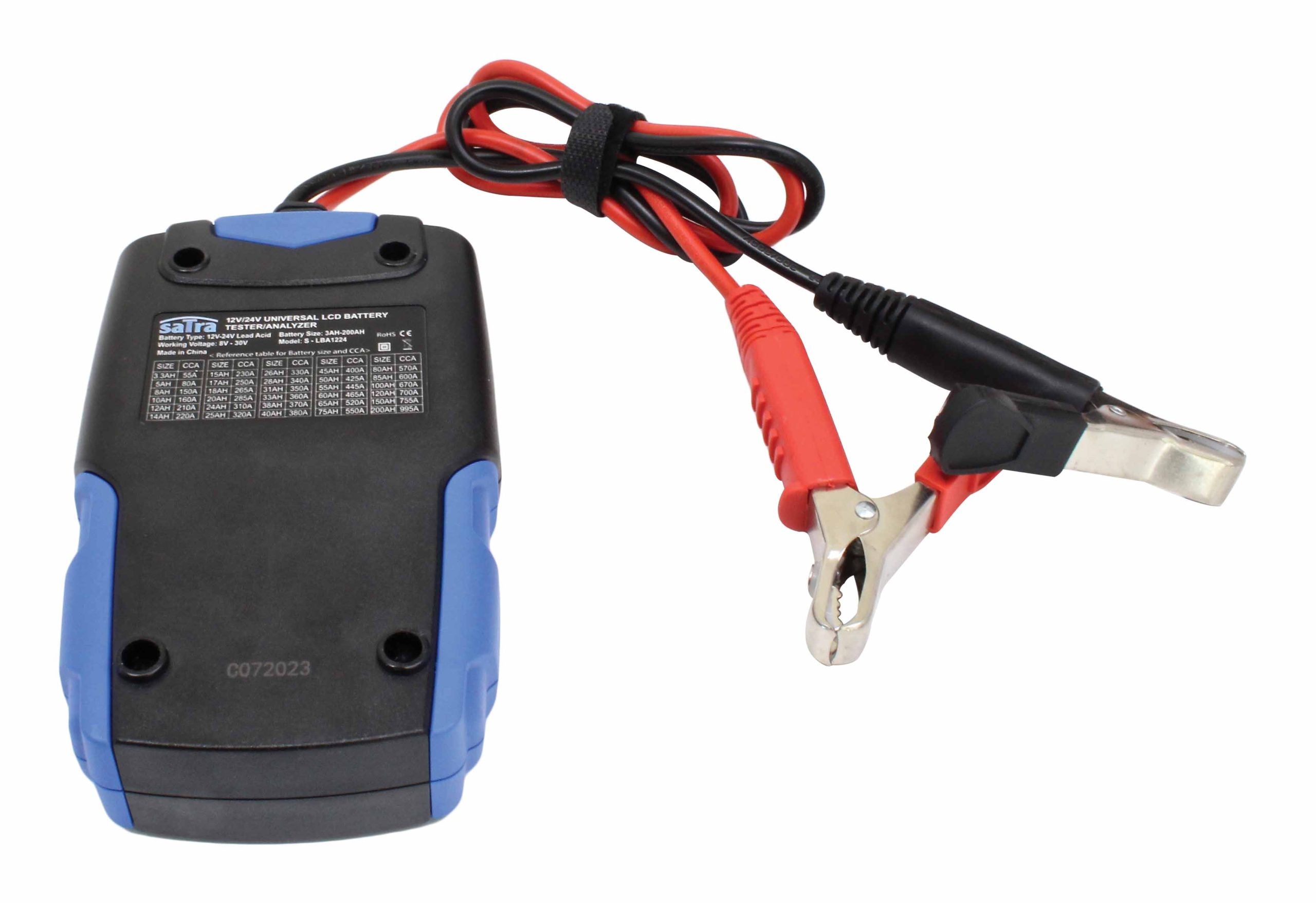 Δοκιμαστικο Μπαταριασ Αυτοκινητου Με Οθονη Lcd 12-24V