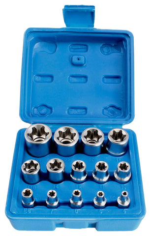 Σετ Καρυδάκια Torx E4-E24 1/4
