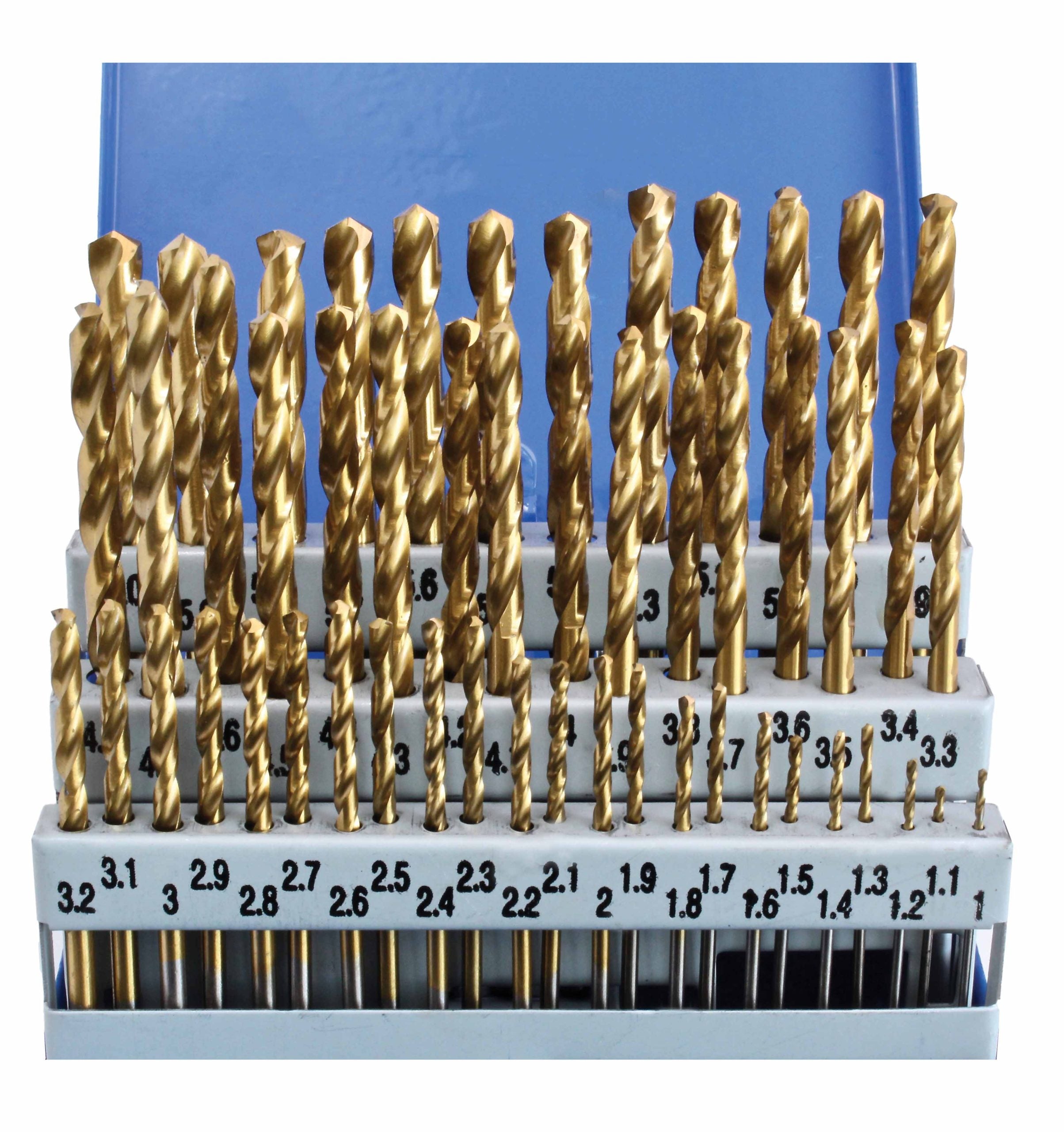 Σετ Τρυπανια Τιτανιου Hss 1.0-6.0Mm 51Tmx